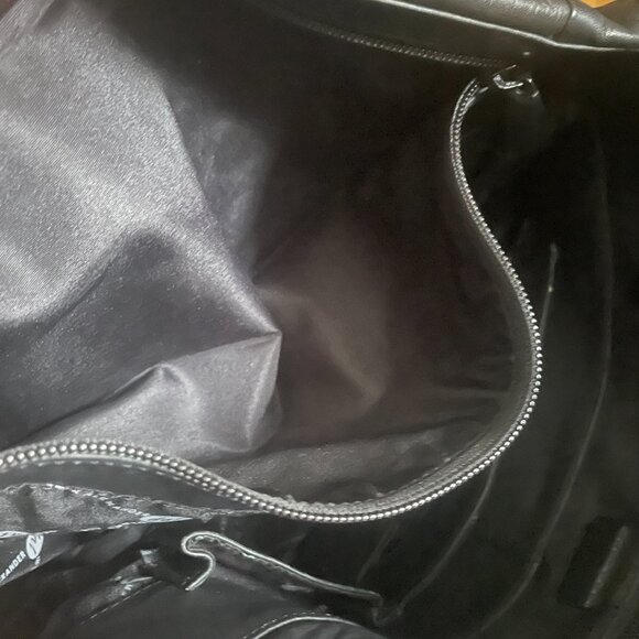 Derek Alexander large black leather shoulder bag - Picture 6 of 7